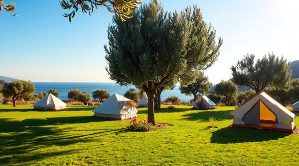 Découvrez les emplacements de camping confortables à fréjus