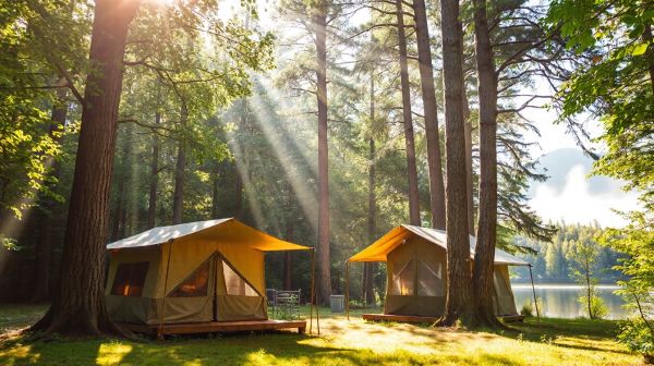 Top 10 Campings de luxe : séjours mémorables en pleine nature